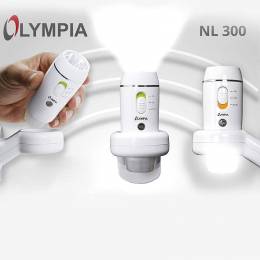 Olympia NL 300 Φως νυκτός ασφαλείας και φακός LED 3 σε 1